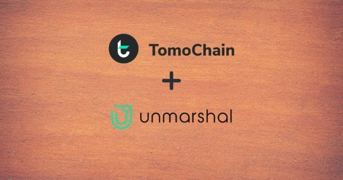 TomoChain (TOMO) | UnMarshal (MARSH) - Collaborating to Provide On-chain Data