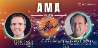 hi AMA – Session with Co-Founder, Sean Rach