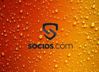 Socios.com Now Inter Milan Front Kit Sponsor