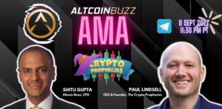 The Crypto Prophecies AMA With Co-Founder and CEO Paul Lindsell