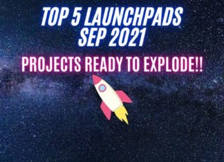 Top 5 launchpads sep 2021