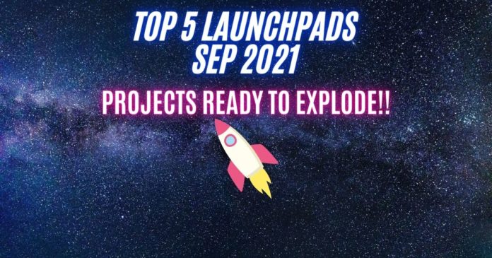 Top 5 launchpads sep 2021