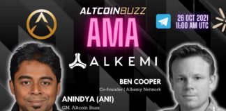 Alkemi Network AMA With Co-Founder Ben Cooper