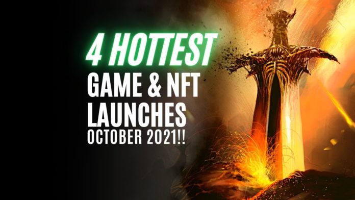 Game and NFT launches october 2021