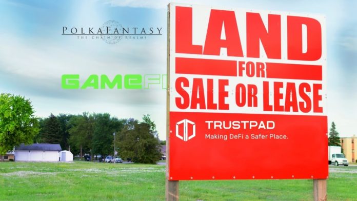 Polkafantasy GameFi Trustpad land sale
