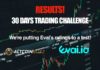 Evai 30 Days Trading Challenge Results