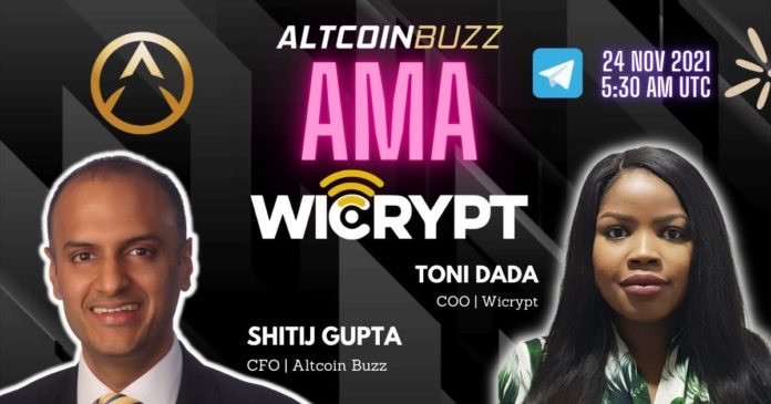 Altcoin Buzz AMA Wicrypt