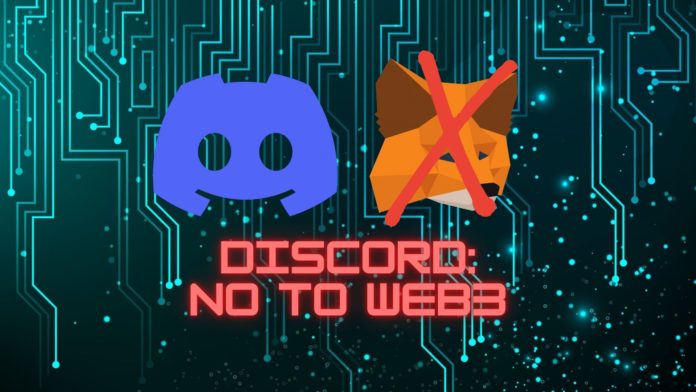 Discord says no to web3