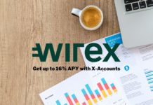 Wirex X-Accounts Interest