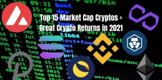 Top 15 Market Cap Crypto Returns