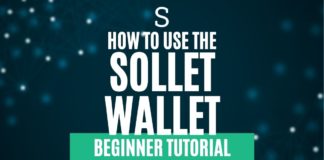 how to use the sollet wallet