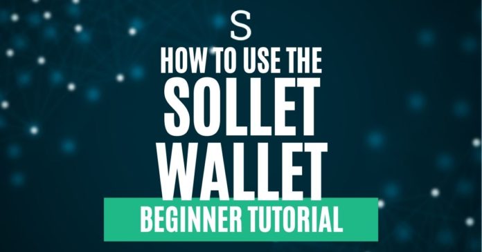 how to use the sollet wallet