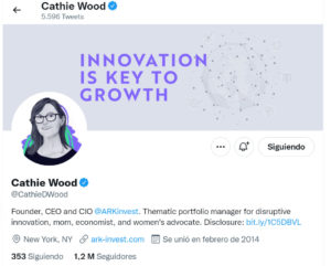 Cathie Wood Twitter