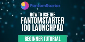 how to use the fantomstarter ido launchpad
