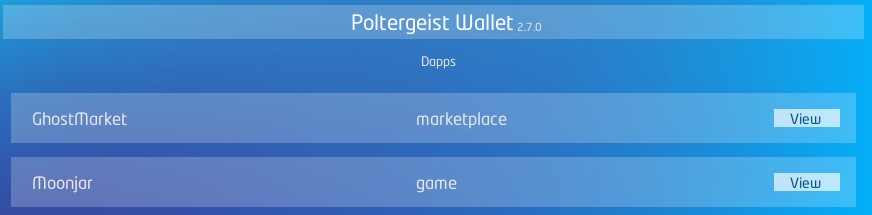 Poltergeist wallet