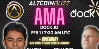 Dock.io AMA Altcoin Buzz