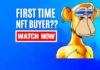 First time NFT buyer NFT marketplace