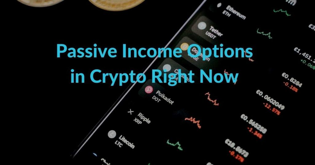 passive income from crypto