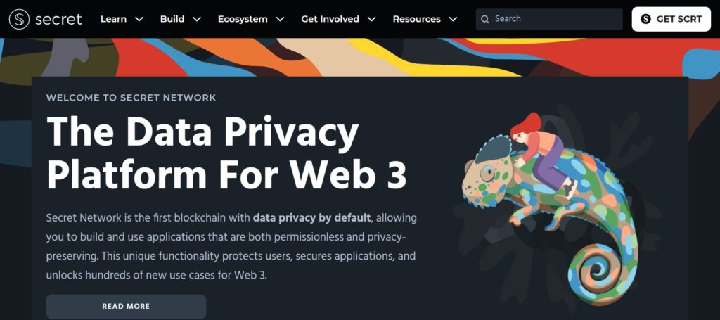 Secret Network privacy blockchain