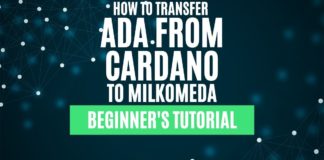 transfer ada from cardano to milkomeda