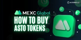 buy ASTO tokens in MEXC Exchange