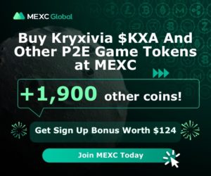 buy KXA tokens in MEXC
