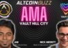 Altcoin Buzz AMA Vault Hill