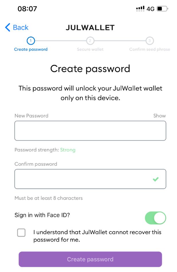 Set up your wallet