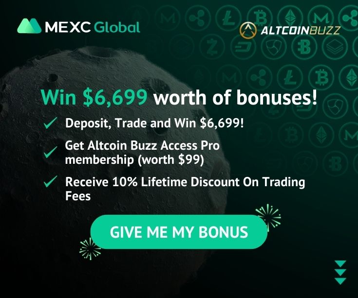 MEXC Global Giveaway Side Banner