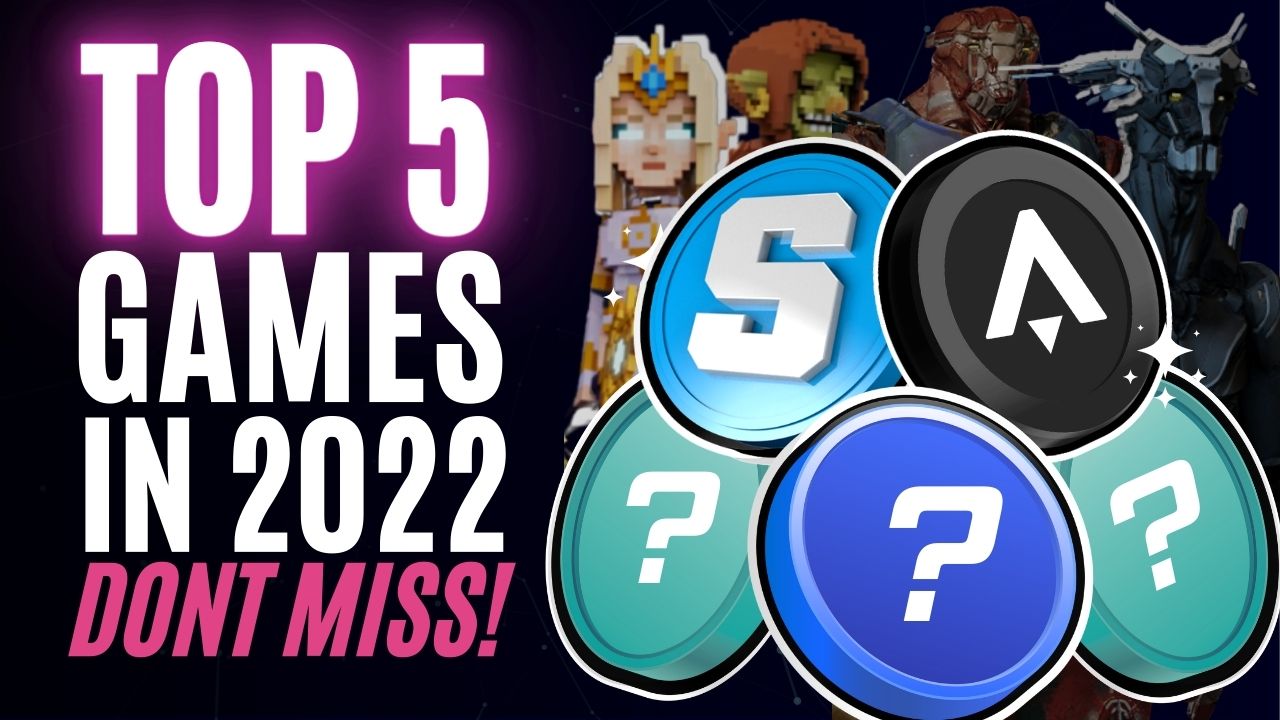Top 5 Crypto Games in August 2022
