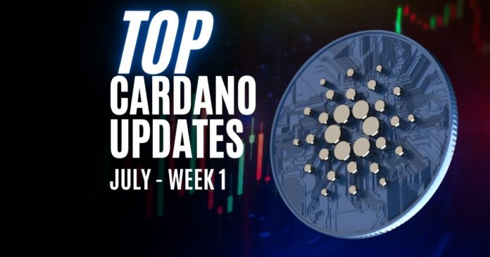 Cardano Updates | Cardano Ecosystem Statistics for June | July Week 1