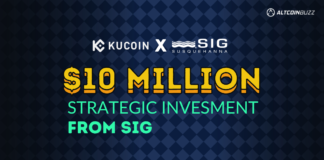 10 million investment KuCoin SIG
