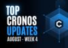 cronos news august week 4