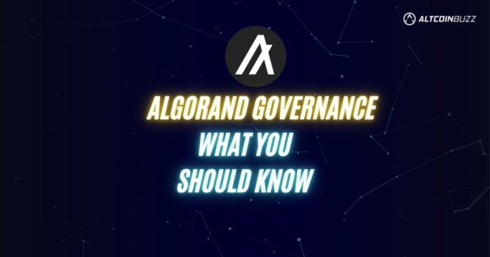 Algorand (ALGO) Governance - What You Should Know