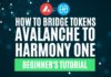 Bridge AVAX to Harmony