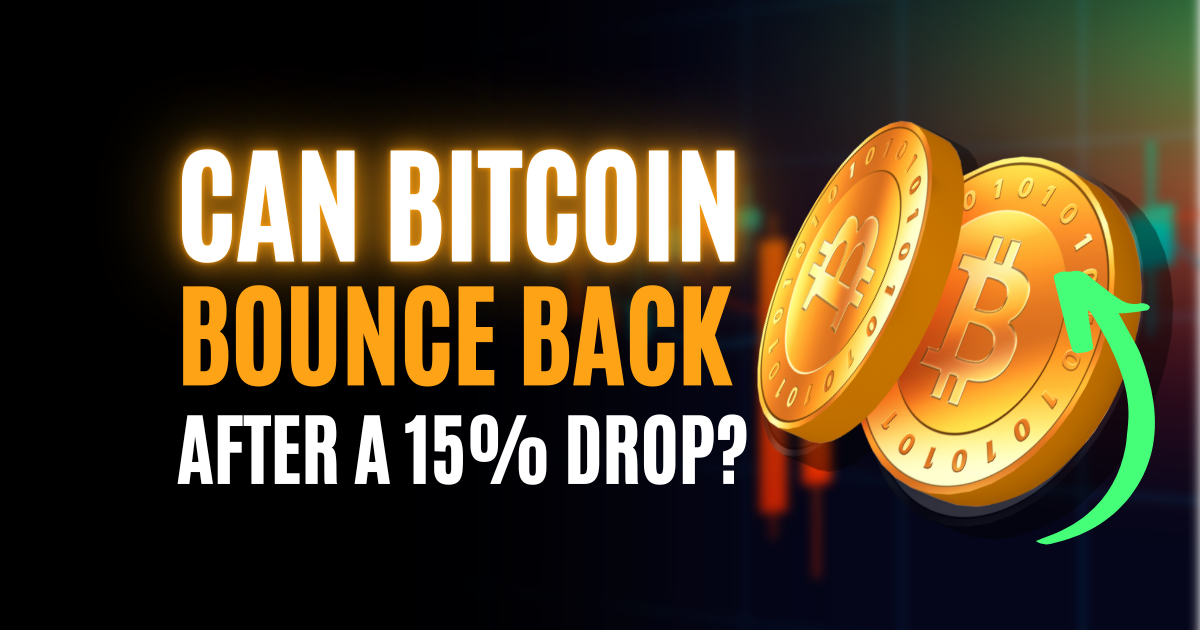 Can Bitcoin Bounce Back After A 15% Drop?