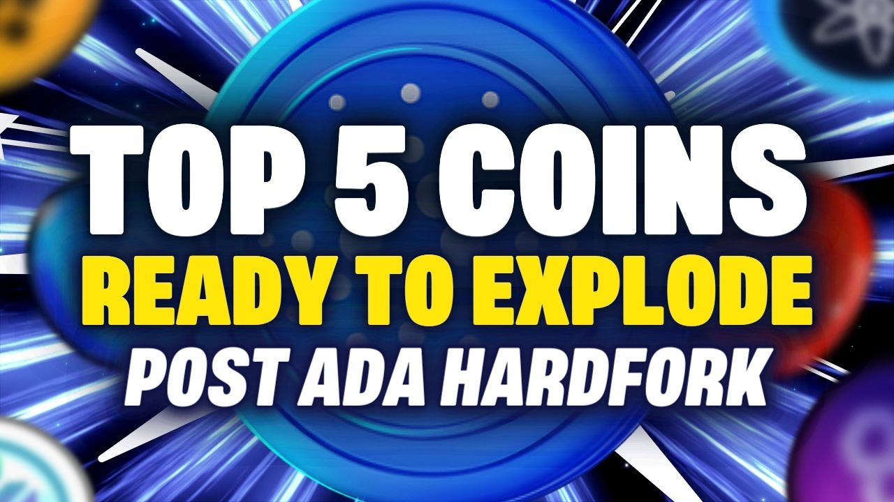Top 5 Crypto Coins Set to EXPLODE Post Cardano Vasil Hardfork