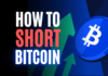 how to short bitcoin