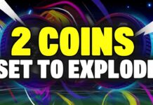 2 coins set to explode