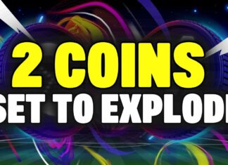 2 coins set to explode