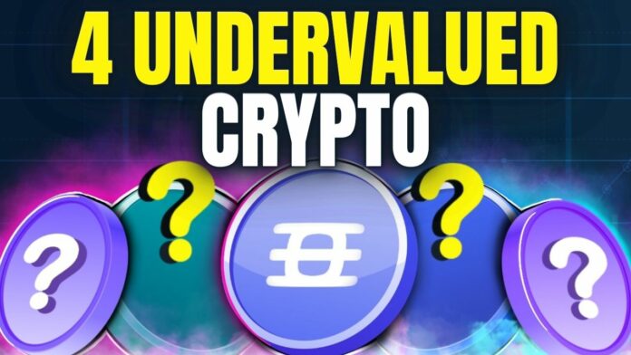 4 undervalued crypto