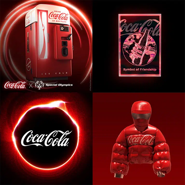 Coca-Cola NFT Art