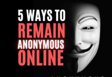 5 ways to be anonymous online