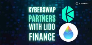kyberswap partners w lido finance
