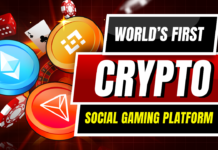 the world's first crypto casino