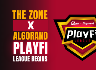 the zone x algorand playfi league