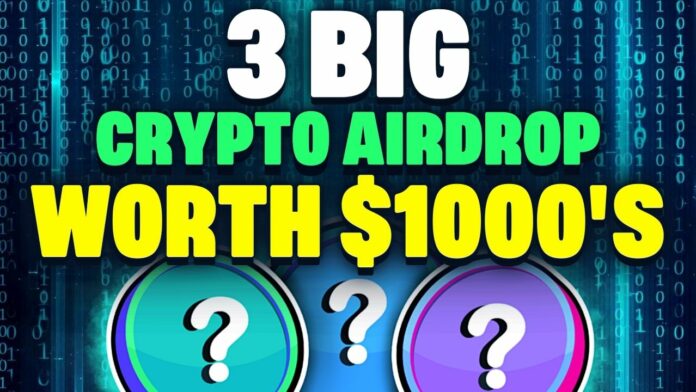 best 3 crypto airdrops