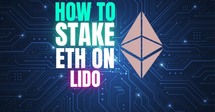 how to stake eth on lido