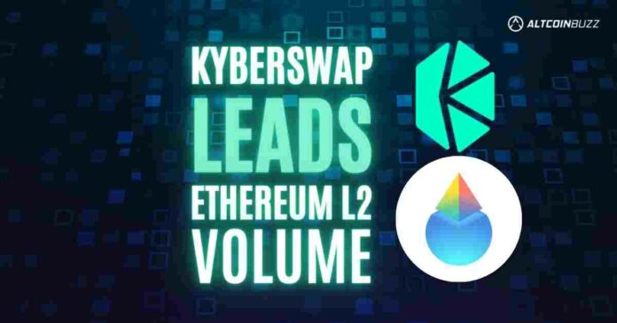 Kyberswap Leads Ethereum Layer 2 Volume