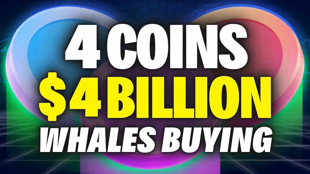 OMG! Crypto Whales Buying These 4 Altcoins – WHY???